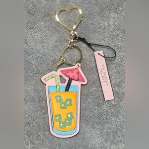 NWT Victoria’s Secret Tropical Drink Keychain